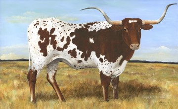 Ganado Vaca Toro Painting - toro 08